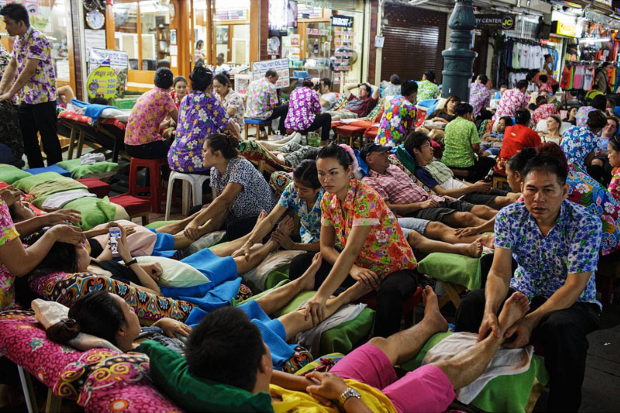 Khaosan Road - massagem