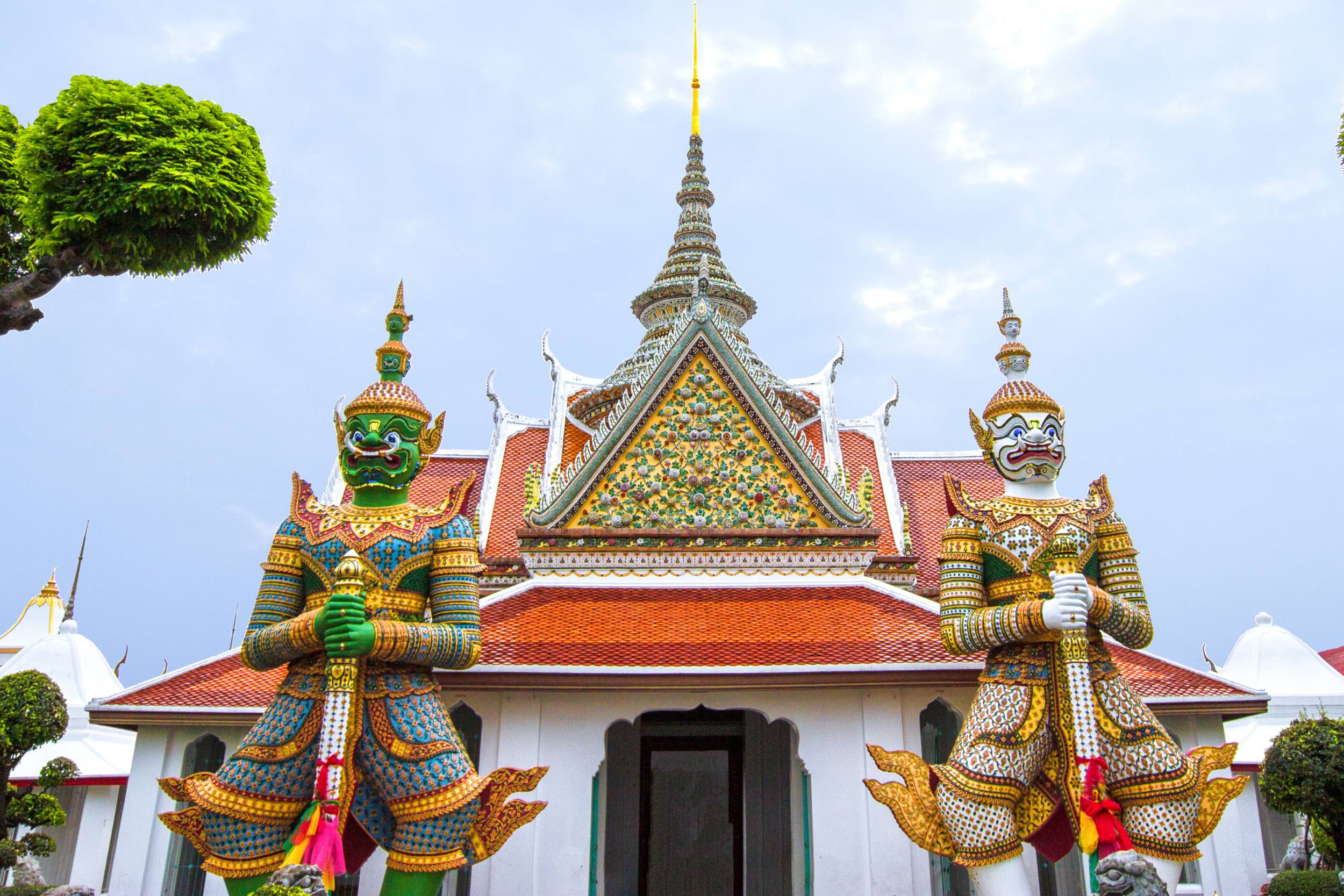 Wat Arun - Proteção