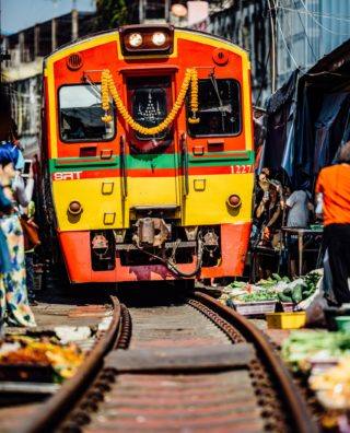 Mercado do Trem- Maeklong Railway Market