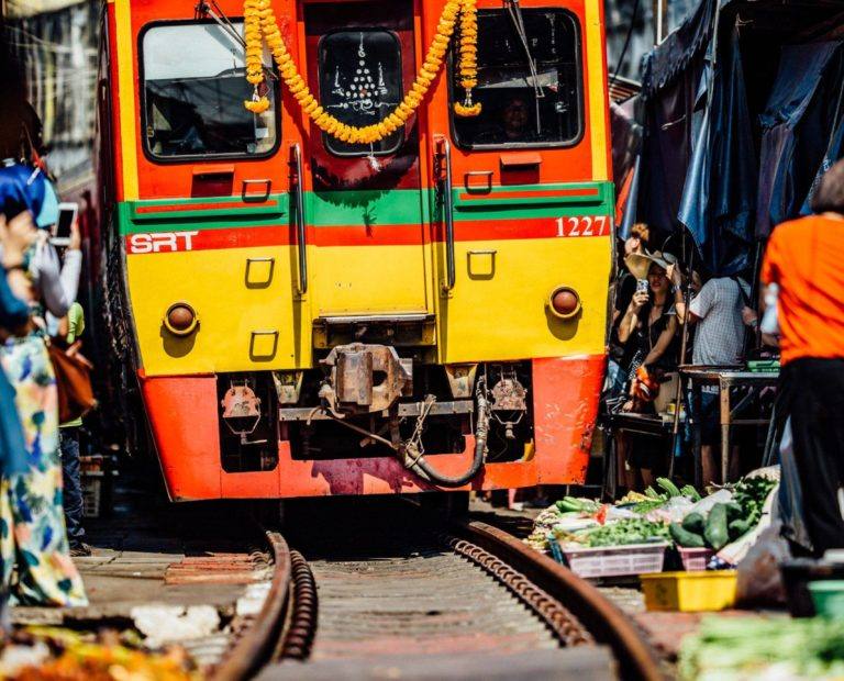 Mercado do Trem- Maeklong Railway Market